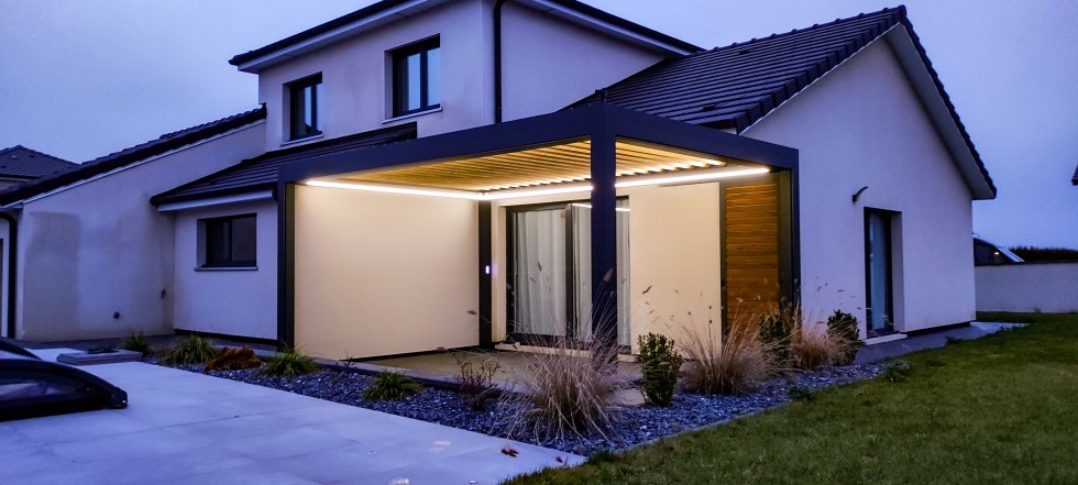 Pergola Winsol à Velaine en haye