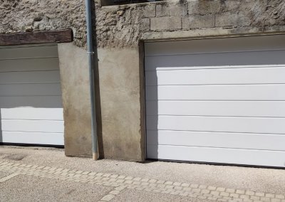 portes de garages sectionnelles motorisées - Hormann